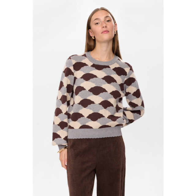 Nümph Nulila pullover 705996 -brown 705996-5698 large