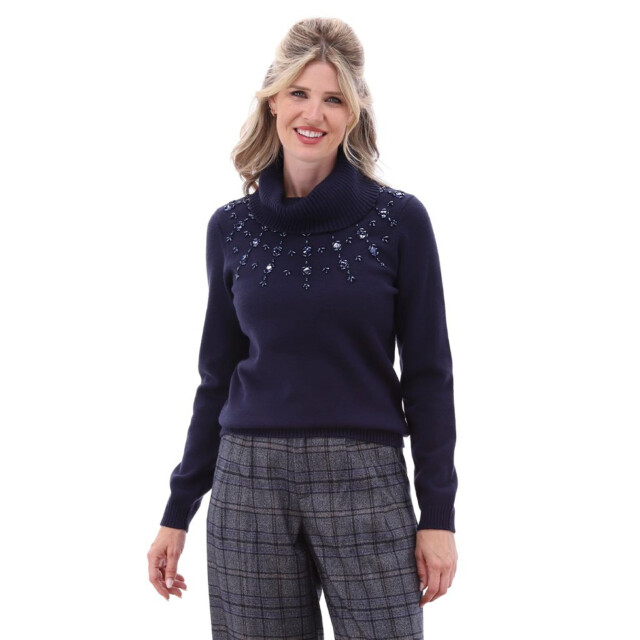 K-Design Pullover-b812- B812-NAVY large