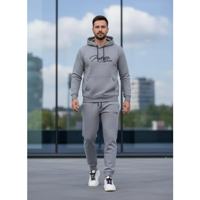 Indigo Denim Denim joggingpak heren licht ID052 large