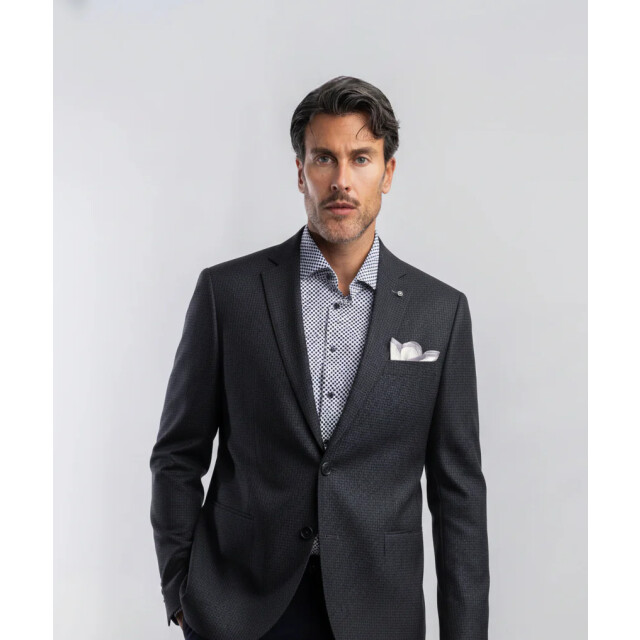 Blue Industry Het micro-ruit colbert | JBIW24-M18 large