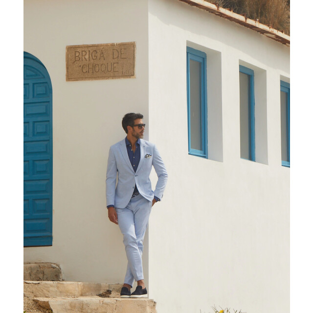 Blue Industry Mini dessin travel chino | JAKES24-M12 large