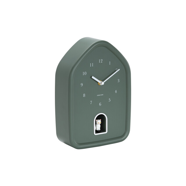 Karlsson wandklok modern kitty jungle Ø29,1cm 3259535 large