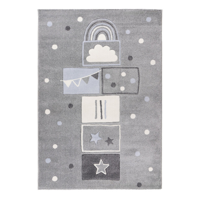 Muratap Kindervloerkleed happy speelmat – zacht vloerkleed – speelkleed voor kinderkamer 3413760 large