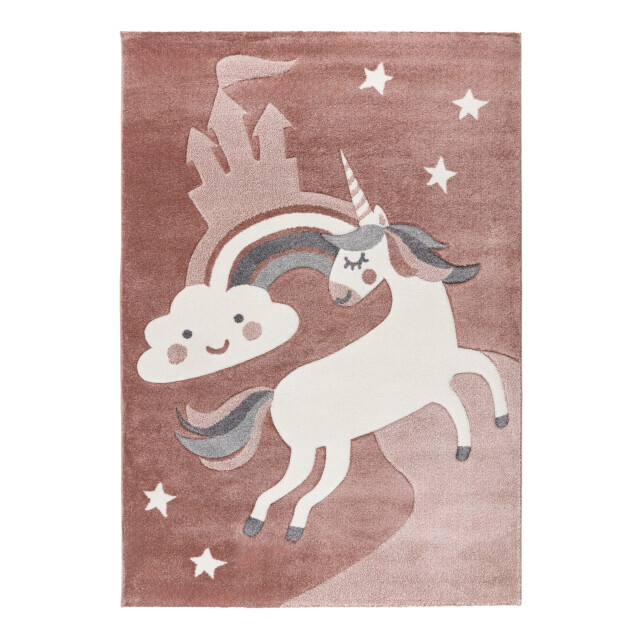 Muratap Kindervloerkleed happy unicorn – zacht vloerkleed – speelkleed voor kinderkamer 3413759 large