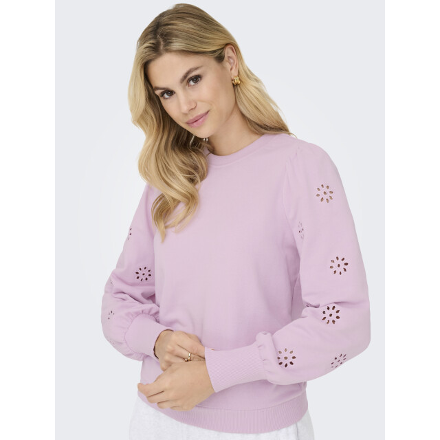 Only Onlfemme l/s puff embroidery ub swt 15315687 large