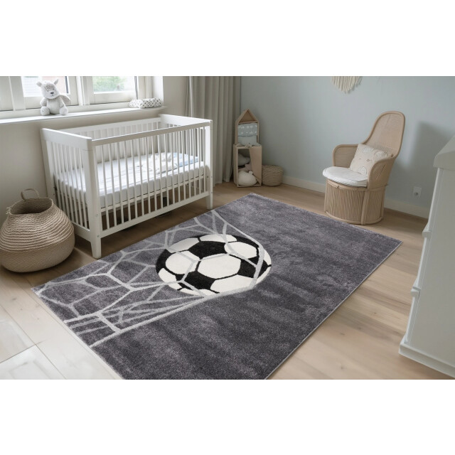 Muratap Kindervloerkleed happy voetbal – zacht vloerkleed – speelkleed voor kinderkamer 3413743 large