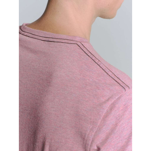 No Excess T-shirt crewneck melange mauve 27340262SN-146 large