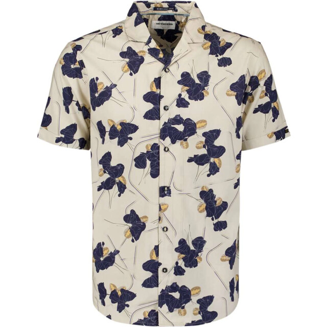 No Excess Shirt short sleeve revers collar al cement 27440346-122 large