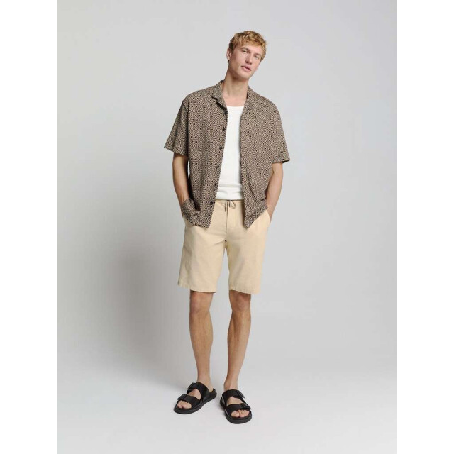 No Excess Shirt short sleeve jersey revers co caramel 28490485-048 large