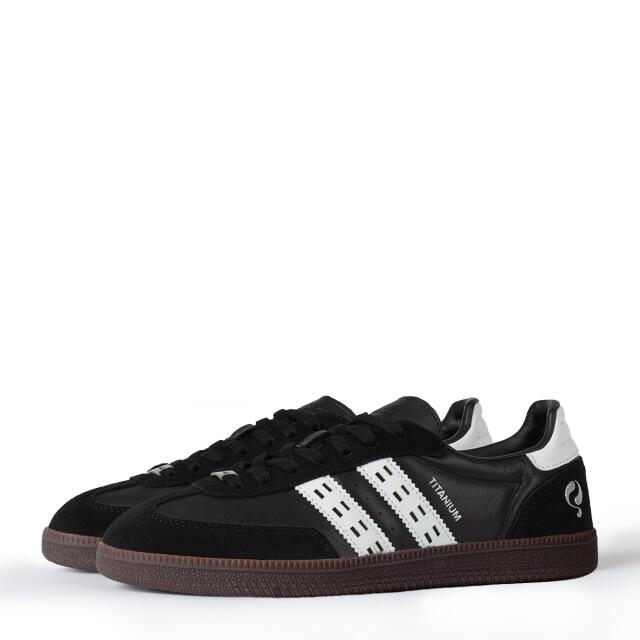 Q1905 Sneaker titanium zwart/wit QM1243549-199-1 large