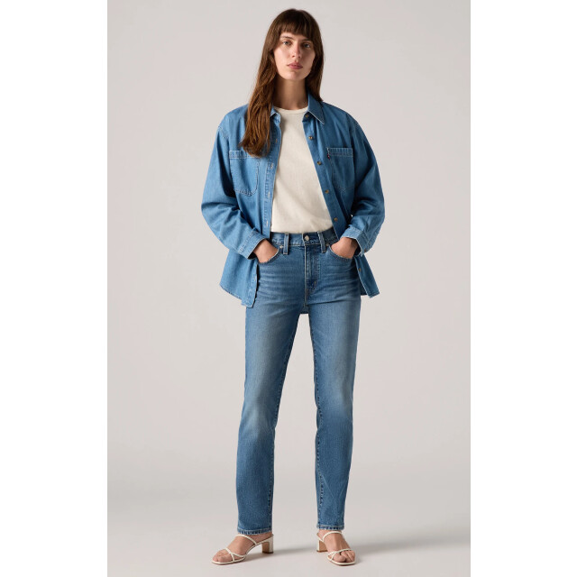 Levi's 724 high rise straight kick start 18883-0385 large