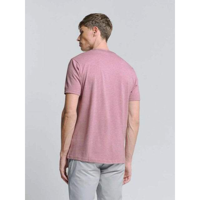 No Excess T-shirt crewneck melange mauve 27340262SN-146 large