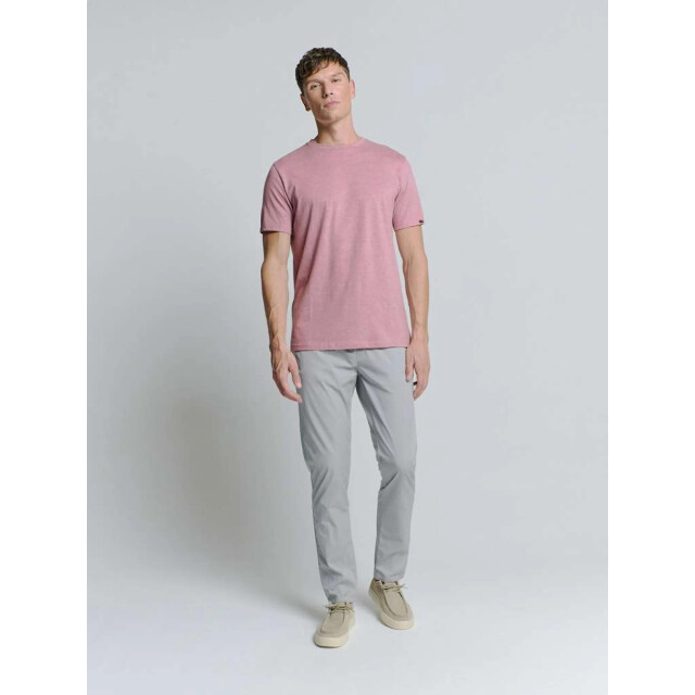 No Excess T-shirt crewneck melange mauve 27340262SN-146 large