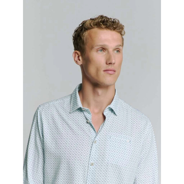 No Excess Shirt allover printed ice 27400209-151 large