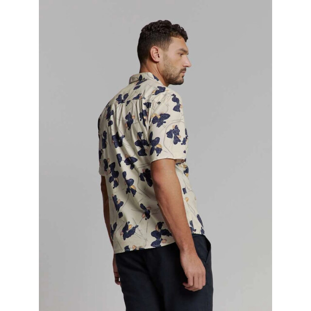 No Excess Shirt short sleeve revers collar al cement 27440346-122 large