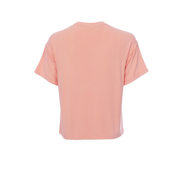 Looxs Revolution Viscose t-shirt faded coral voor dames in de kleur 2312-9490-226 large