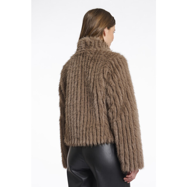 Rino & Pelle jacket with closure faith.7002511 toffee 06111.882.0014 large