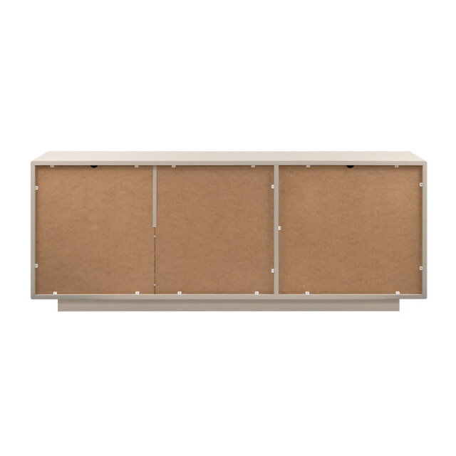 CaliCosy Tv-meubel met 1 deur, 2 opklapbare kleppen in zanddecor l160 cm vika 3416555 large