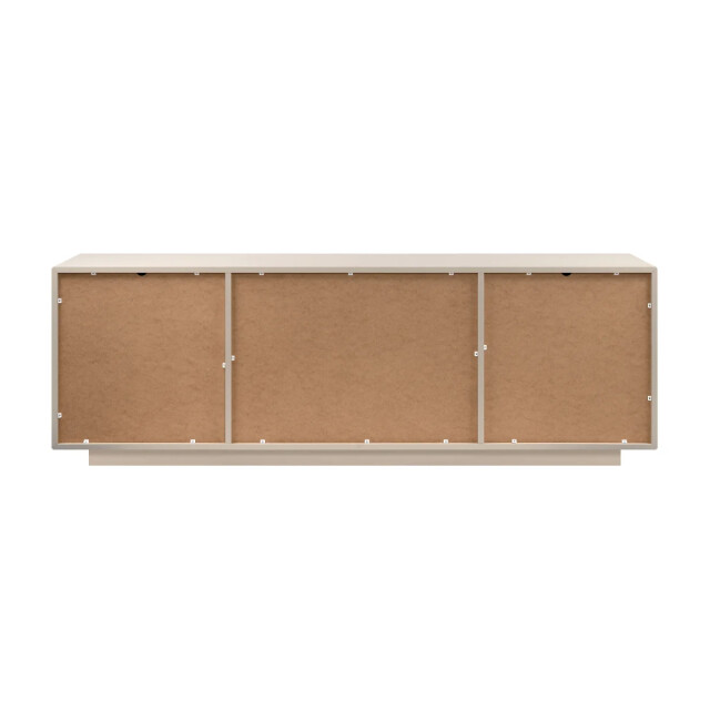 CaliCosy Tv-meubel met 2 deuren, 2 opklapbare kleppen, decor zand l185 cm vika 3416556 large