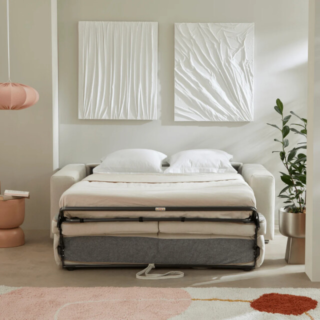 CaliCosy 3-zits slaapbank met express-opening in stof l207 cm chester 3038072 large