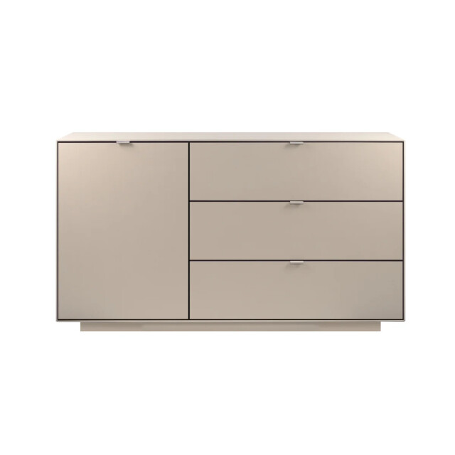 CaliCosy Dressoir met 1 deur, 3 grote lades in zanddecor l160 cm vika 3416554 large