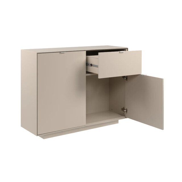 CaliCosy Commode met 2 deuren, 1 lade in zandkleur l120 cm vika 3416552 large