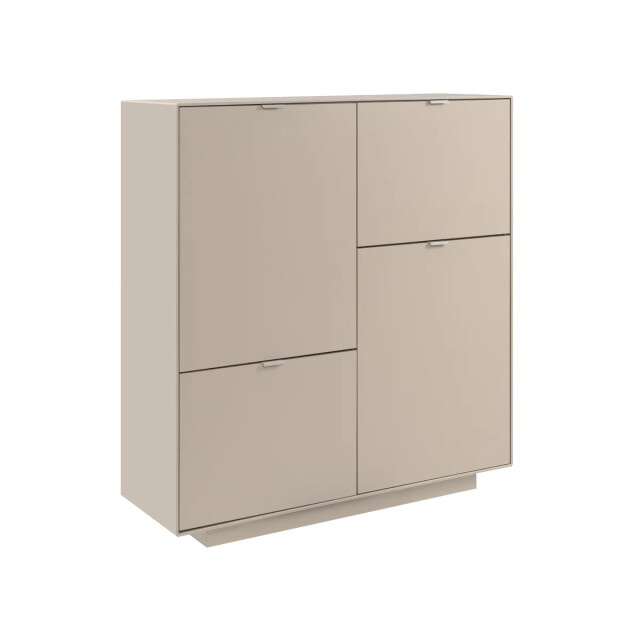 CaliCosy Dressoir met 4 deuren decor zand l187 cm vika 3416553 large