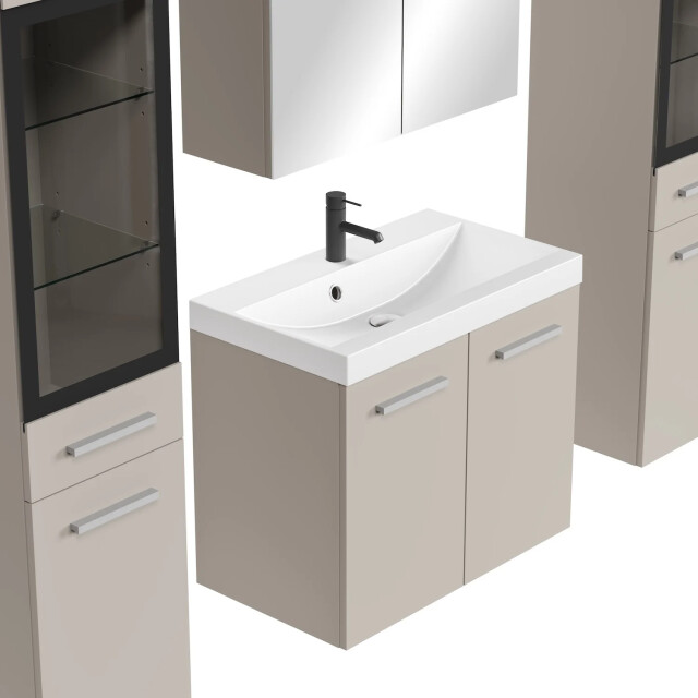 Badplaats Badkamermeubel set mirano 60 x 35 cm - badmeubel met 3416731 large