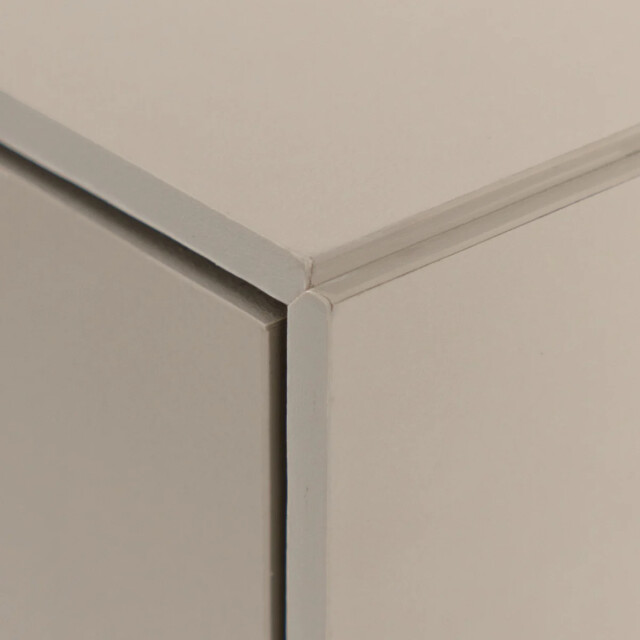 CaliCosy Tv-meubel met 1 deur, 2 opklapbare kleppen in zanddecor l160 cm vika 3416555 large