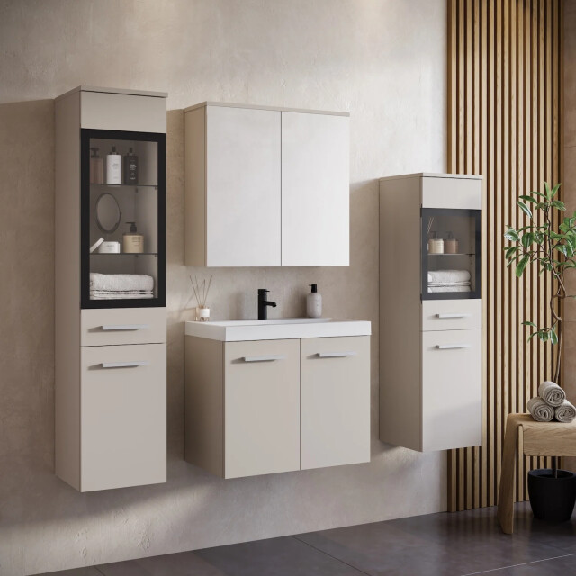 Badplaats Badkamermeubel set mirano 60 x 35 cm - badmeubel met 3416731 large