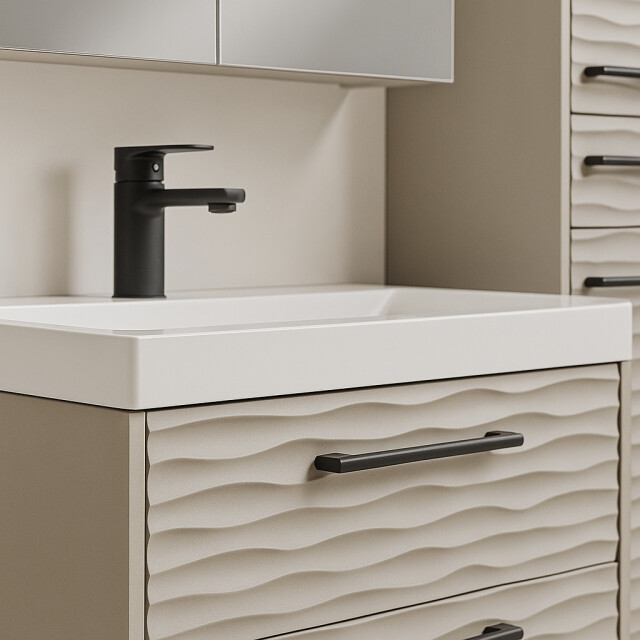 Badplaats Badkamermeubel set etna 60 cm - badmeubel met spiegel en 3416732 large