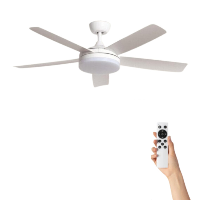 Cool Breeze Fluisterstille plafondventilator falken afstandsbediening & timer 3068778 large