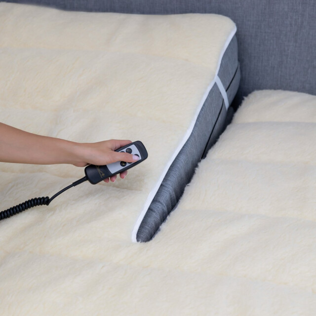 Terschellinger Wolweelde Terschellinger wollen split onderdeken |100% iws zuiver scheer wollen topper 3373277 large