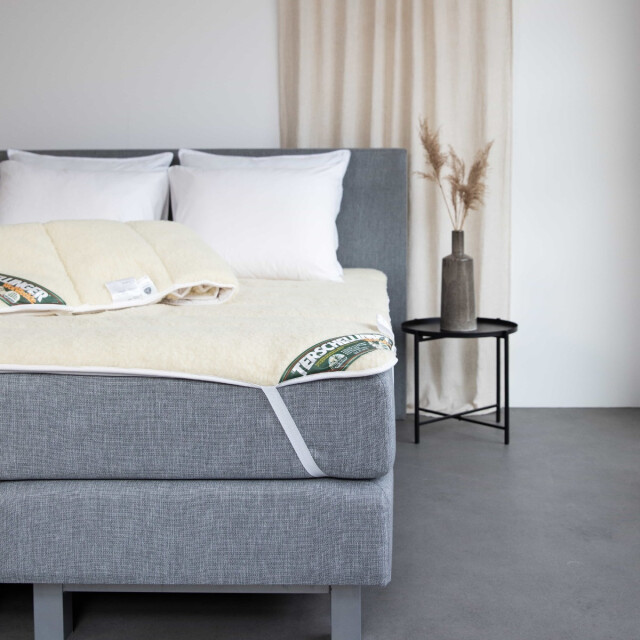 Terschellinger Wolweelde Terschellinger wollen split onderdeken |100% iws zuiver scheer wollen topper 3373277 large