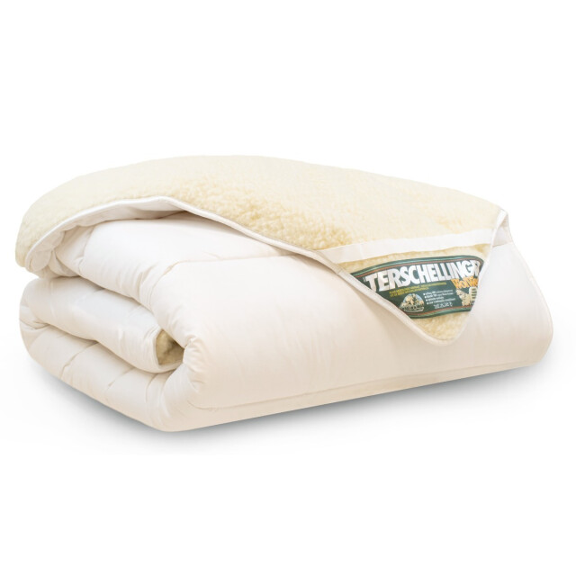 Terschellinger Wolweelde Terschellinger wollen split onderdeken |100% iws zuiver scheer wollen topper 3373277 large