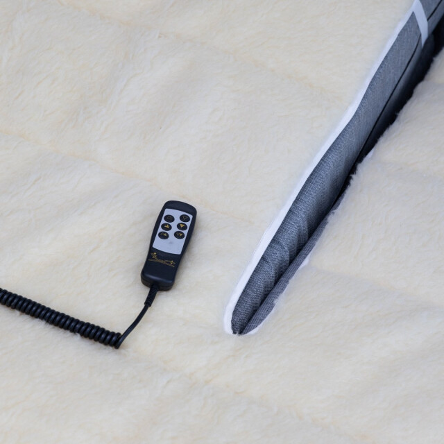 Terschellinger Wolweelde Terschellinger wollen split onderdeken |100% iws zuiver scheer wollen topper 3373277 large