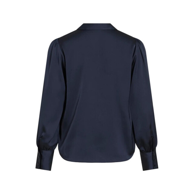 Vila Vienna ravenna ls v-neck top navy 4389.37.0003 large