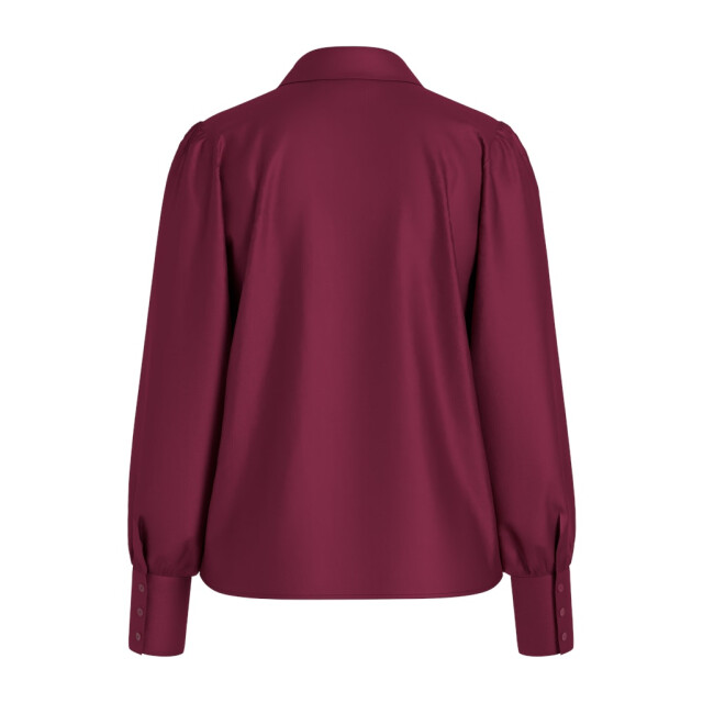 Vila Vienna ravenna ls v-neck top fuchsia 4389.56.0006 large