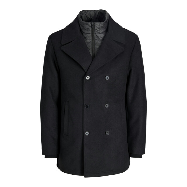 Jack & Jones Detroit peacoat jacket 12295099-M large