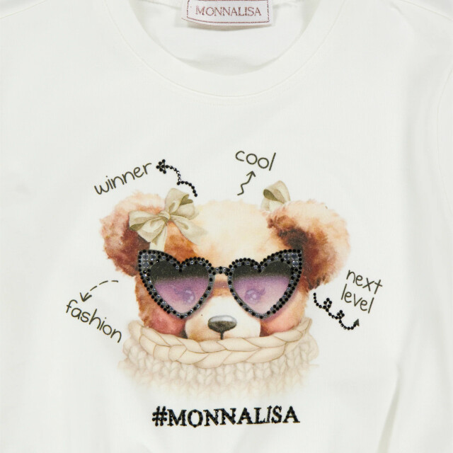 Monnalisa Kinder meisjes t-shirt in 2016604161717 large