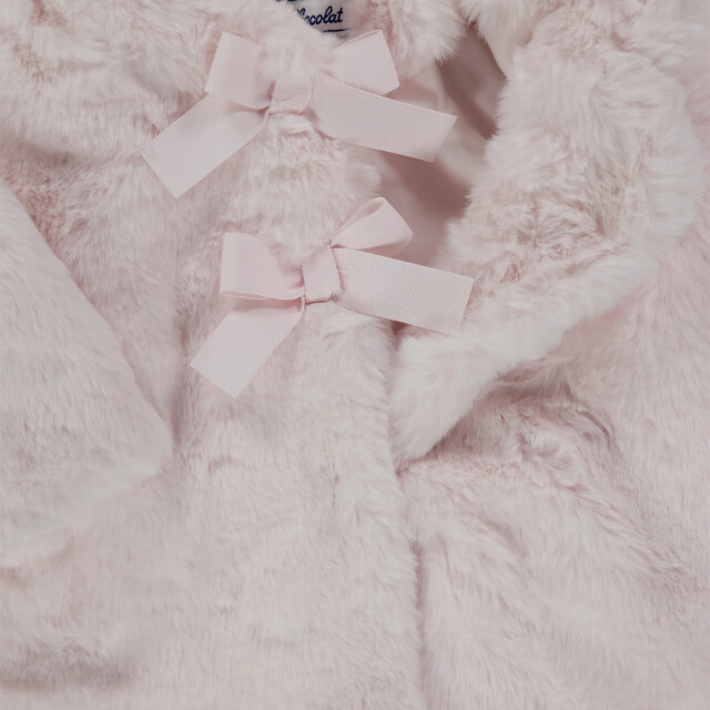 Tartine et Chocolat Baby jongen faux fur jas in off white 2016604227390 large