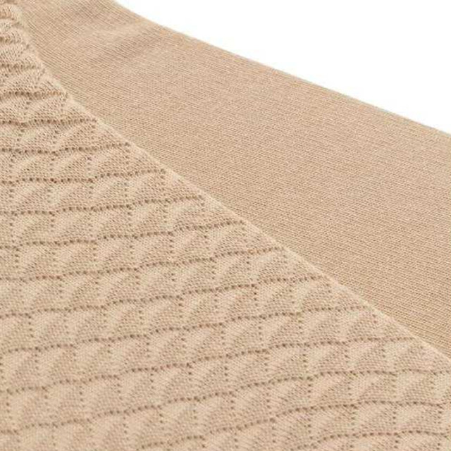 Tommy Hilfiger Dames effen enkelsokken met textuur (set van 2) UTNA697_beige large