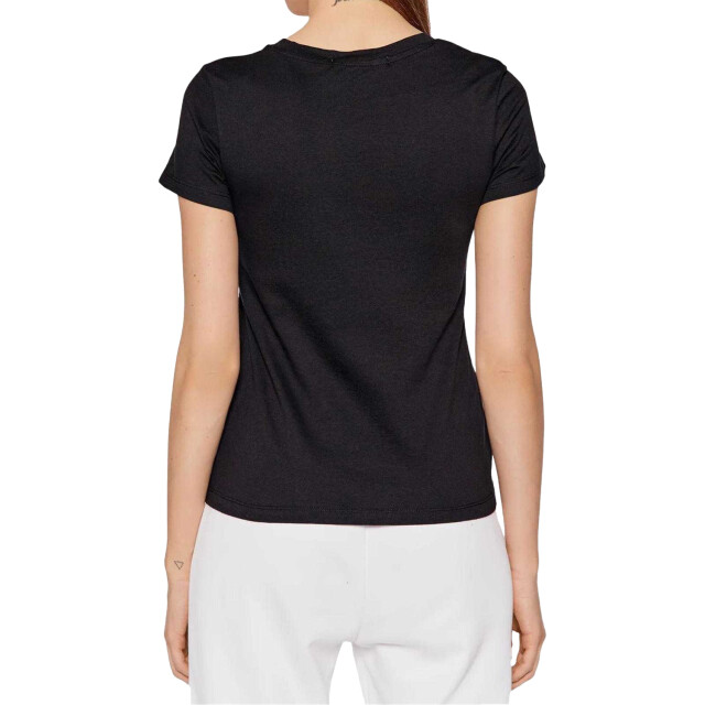Calvin Klein Dames jeans logo regular t-shirt UTNA757_black large