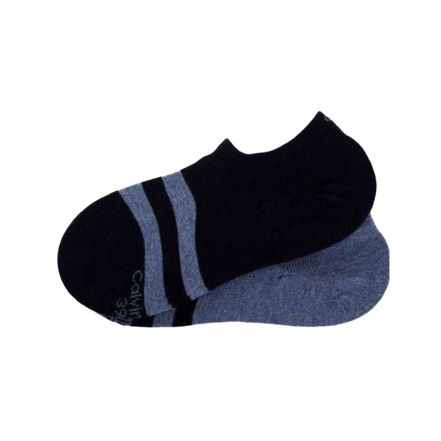 Calvin Klein Heren contrast gestreepte sokken (set van 2) UTNA725_navy large