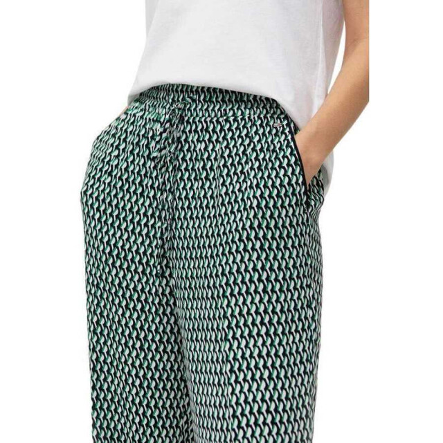 Tommy Hilfiger Dames reguliere broek UTNA1037_greenwhiteblack large