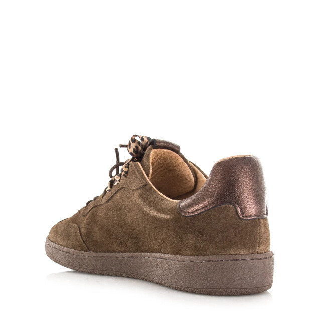 DWRS Label Dwrs poona sneakers dark brown lage sneakers dames B11456-36 large