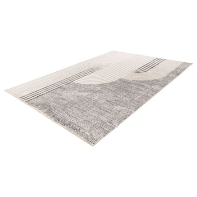 Muratap Vintage japandi vista – luxe vloerkleed creme zilver laagpolig- 160x230 cm 3417108 large