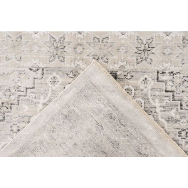 Muratap Vintage vista – luxe vloerkleed klassiek creme zilver laagpolig- 120x170 3417101 large