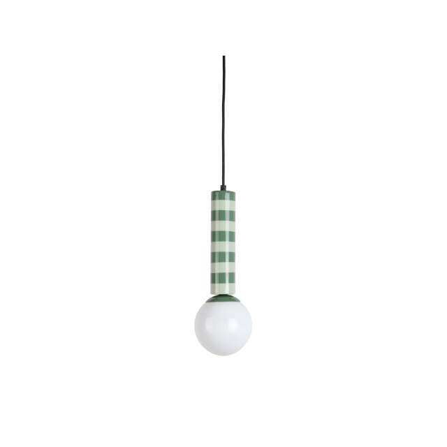 Leitmotiv hanglamp rayado jungle green & grayed jade 3259612 large