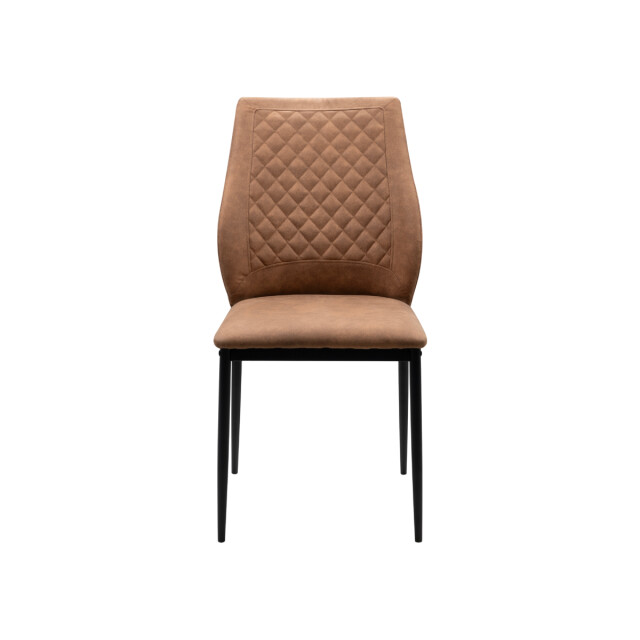 CaliCosy Set van 4 stoffen stoelen met metalen frame h90 cm saela 3418179 large